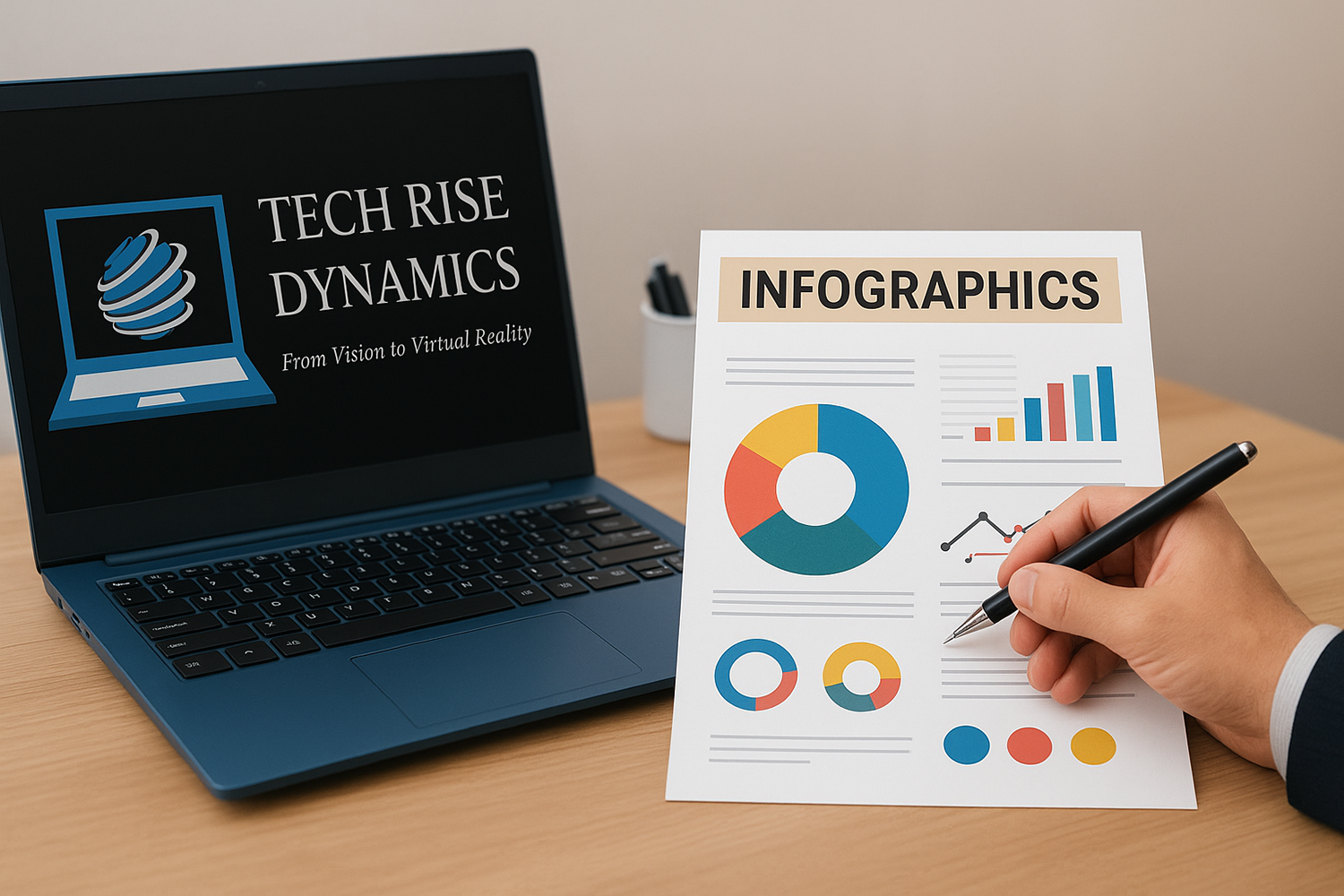 Infographic Content Services by Tech Rise Dynamics in Noida, Delhi, Ghaziabad, Gurugram, Faridabad