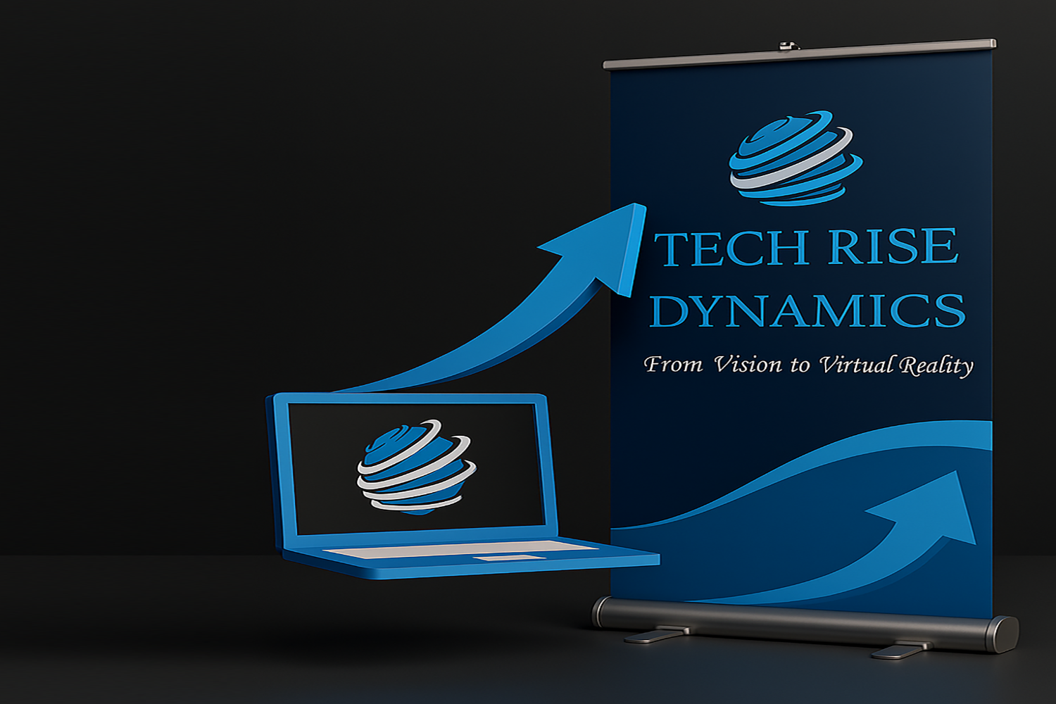 Standee / Roll-up Banner Design service by Tech Rise Dynamics in Delhi, Noida, Faridabad, Gurugram, Ghaziabad, Lucknow, Jaipur, Kanpur, Patna, Ludhiana, Ayodhya, Mumbai, Bengaluru, Hyderabad, Chennai, Kolkata, Pune